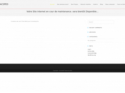 acsped.com snapshot