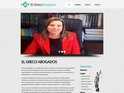 elgrecoabogados.com snapshot