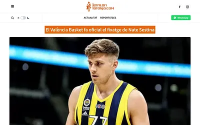 territoritaronja.com snapshot