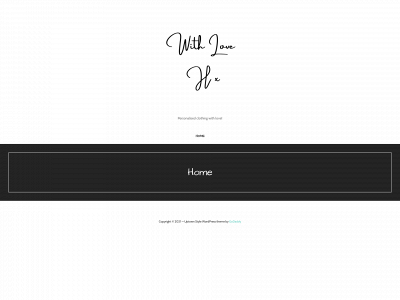 withloveh.co.uk snapshot