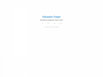 sebastian-draeger.com snapshot