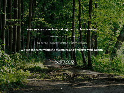whiteoakswealth.com snapshot