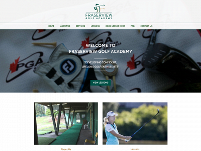 www.fraserviewgolfacademy.com snapshot