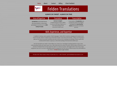 feldentranslations.com snapshot