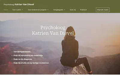katrienvandievel.be snapshot