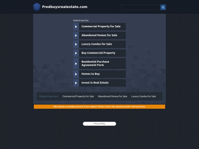 fredbuysrealestate.com snapshot