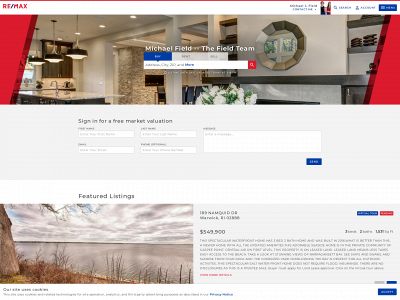 michaelfield.remax.com snapshot