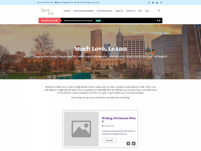 muchloveleann.com snapshot