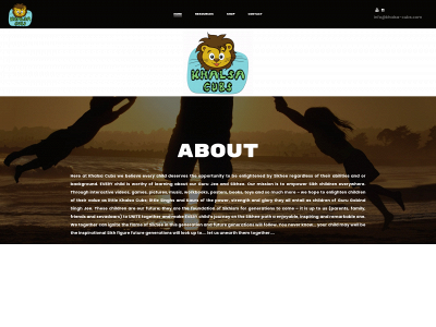 khalsa-cubs.com snapshot