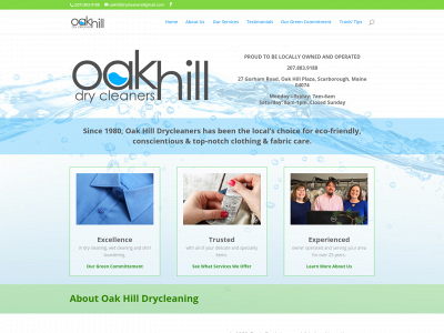 oakhilldrycleaner.com snapshot