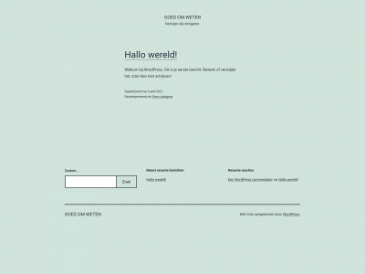 goedomweten.com snapshot