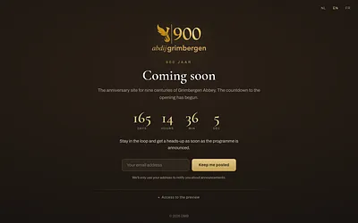 abdijgrimbergen900.be snapshot