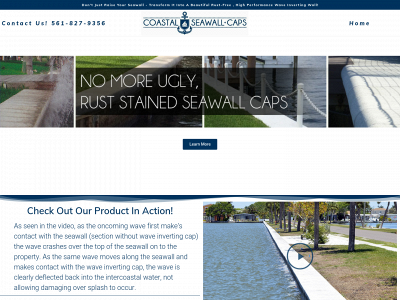 seawallcaps.com snapshot