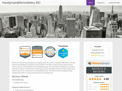 handymanremodelers.us snapshot