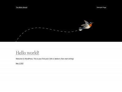 thebibleretold.com snapshot
