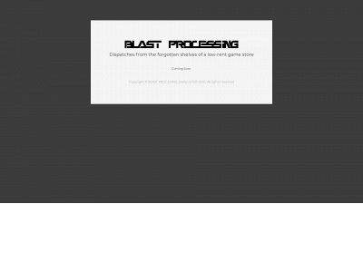 blastprocessing.co.uk snapshot