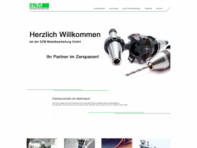 szm-metallbearbeitung.de snapshot
