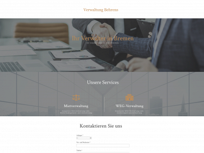 verwaltung-behrens.de snapshot