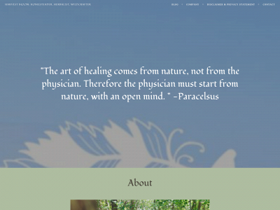harvestmoonherbs.com snapshot