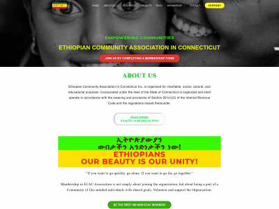 ecact.org snapshot