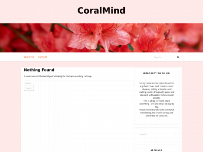 coralmindblog.com snapshot