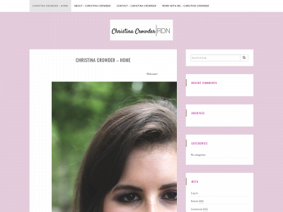 christinacrowder-rdn.com snapshot