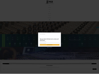 fxzproductions.com snapshot