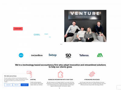 venturefinancemanagement.com snapshot