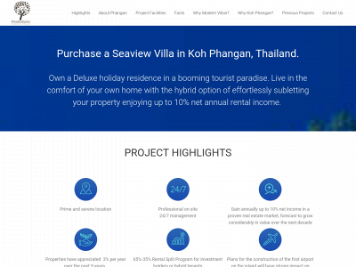 phanganmodernvillas.com snapshot