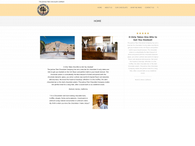 joshuatreechocolate.com snapshot
