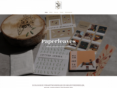 paperleaves.nl snapshot