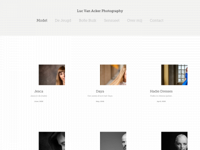 lucvanacker.be snapshot
