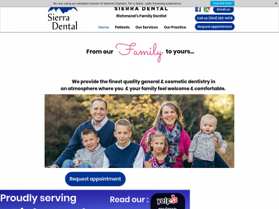 www.sierradentalrva.com snapshot