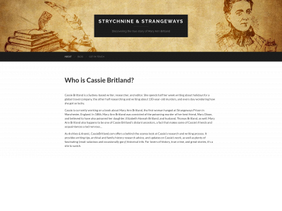 cassiebritland.com snapshot