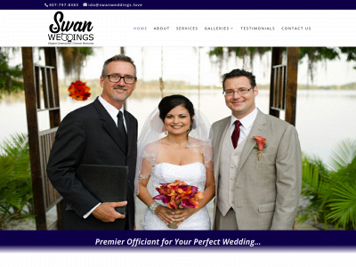 swanweddings.love snapshot