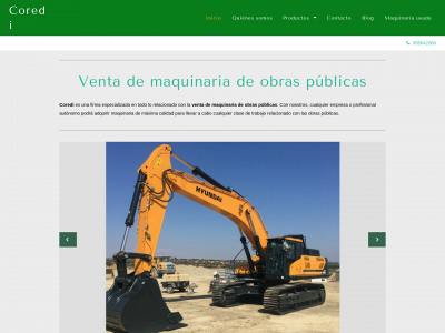 www.coredi.es snapshot