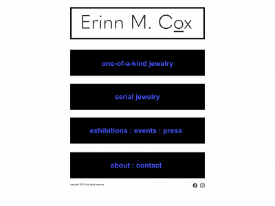 erinnmcox.com snapshot