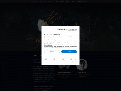 noodlegorestudios.com snapshot