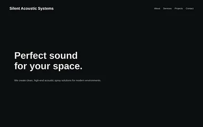 silentacousticsystems.nl snapshot