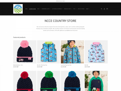 nccecountrystore.org.uk snapshot