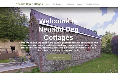 carmarthencottages.com snapshot