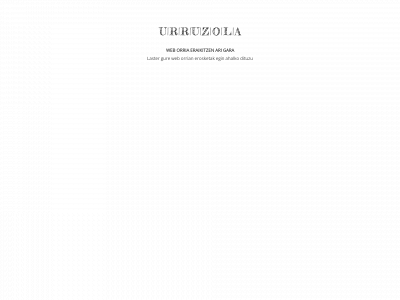 urruzolamertzeria.com snapshot