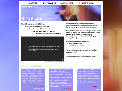 hitsville.dk snapshot