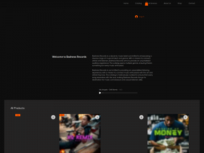 badnessrecords.com snapshot