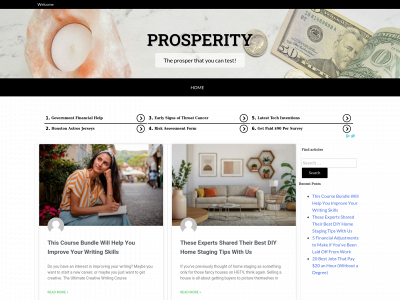 prospertest.com snapshot