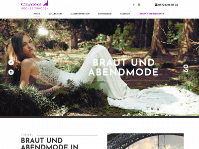 chaleel-brautmoden.de snapshot