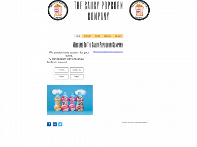 saucypopcorn.com snapshot