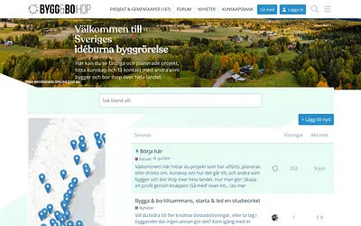 bogemenskaper.se snapshot