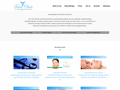 teamclinic.dk snapshot