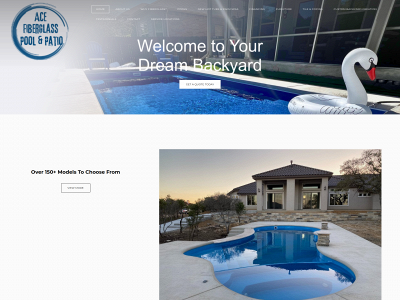 www.acefiberglasspoolandpatio.com snapshot